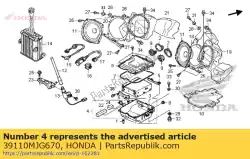 Here you can order the box comp., audio from Honda, with part number 39110MJG670: