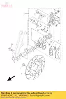 5TNF582U0100, Yamaha, remschijf voor yamaha t 135 2009 2011 2014, Nouveau