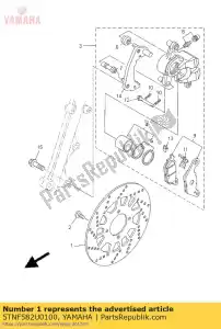 yamaha 5TNF582U0100 remschijf voor - La partie au fond