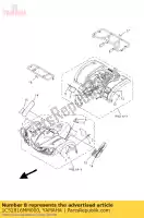 1C52816MM000, Yamaha, etykieta, opona ostrzegawcza i obci??enie yamaha yfm 125 2010 2012 2013, Nowy