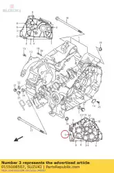 Qui puoi ordinare bullone da Suzuki , con numero parte 0155008507: