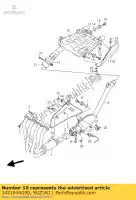 1431044G00, Suzuki, Composition corporelle, muf suzuki gsr 600 2006 2007 2008 2009 2010, Nouveau