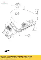 tank assy, ?? Brandstof ( van Suzuki, met onderdeel nummer 4410039A9133J, bestel je hier online: