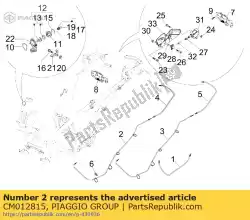 Tutaj możesz zamówić przenoszenie od Piaggio Group , z numerem części CM012815: