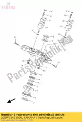 Ici, vous pouvez commander le couronne, poignée auprès de Yamaha , avec le numéro de pièce 20SW23413000: