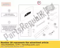 76029099000, KTM, trousse d'outils d'équipement d'origine ktm  duke 690 2012 2013 2014 2015 2016 2018, Nouveau