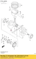 1222107G01, Suzuki, crankshaft,rh suzuki dr z400s lt z400 quadsport z400sm limited z400z drz400sm 400 , New