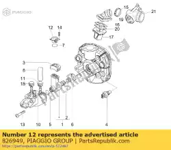 Aqui você pode pedir o compressor em Piaggio Group , com o número da peça 826949: