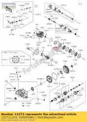 Here you can order the 01 plate,cam from Kawasaki, with part number 132721203: