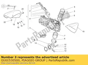 Piaggio Group GU01530500 potentiometer - Bottom side