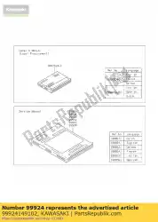 Qui puoi ordinare manuale di servizio, en650agf en650a da Kawasaki , con numero parte 99924149102: