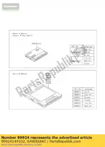 kawasaki 99924149102 manuale di servizio, en650agf en650a - Il fondo