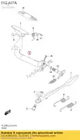 4314006J00, Suzuki, Braço, pedal de freio suzuki vl1500bt intruder vl1500t vl1500b 1500 , Novo