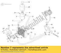 970262, Piaggio Group, rura gilera dna 50 1998 2006, Nowy