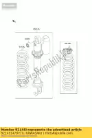 921451476710, Kawasaki, spring,shock,k=48.1n/mm, kawasaki kx  a kx65 65 , New