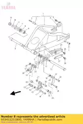 Here you can order the bearing from Yamaha, with part number 933422251800: