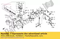 45513KE5026, Honda, cap, master cylinder honda cb cbrr (g) japanese domestic / nc23-100 cmx trx xbr 400 450 500 1985 1986 1987 1988 2000 2001 2002 2003 2004, New