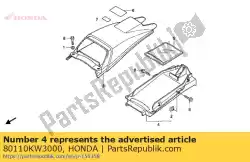 Qui puoi ordinare parafango patch rr da Honda , con numero parte 80110KW3000:
