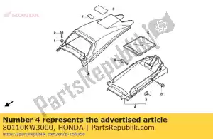 Honda 80110KW3000 patch rr fender - La partie au fond