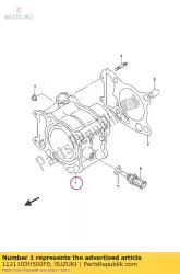 Here you can order the cylinder from Suzuki, with part number 1121103H500F0: