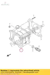 Qui puoi ordinare cilindro da Suzuki , con numero parte 1121103H500F0: