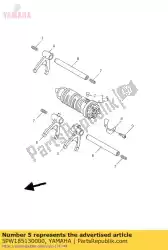 Qui puoi ordinare forcella, maiusc 3 da Yamaha , con numero parte 5PW185130000: