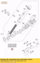 Here you can order the exhaust parts kit from KTM, with part number 00050000819: