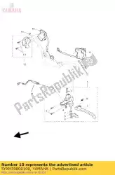 Aqui você pode pedir o conjunto do interruptor de parada frontal em Yamaha , com o número da peça 5YXH39800100: