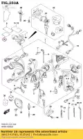 3661141F00, Suzuki, protector, cableado suzuki  c vl vz 250 800 1500 2001 2002 2009 2010 2011 2012 2014 2015 2016 2017 2018 2019, Nuevo