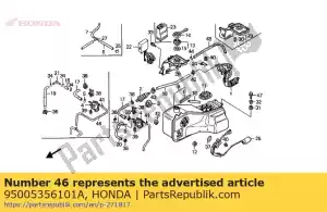 Honda 95005356101A tubo, 3.5x610 - Il fondo