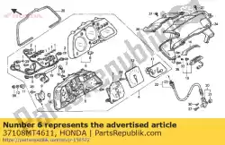 Qui puoi ordinare nessuna descrizione disponibile al momento da Honda , con numero parte 37108MT4611: