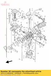 Here you can order the pipe from Yamaha, with part number 30X141480000: