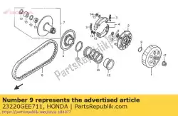 Qui puoi ordinare face comp., mobile guidato da Honda , con numero parte 23220GEE711: