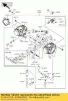 161461225, Kawasaki, cache-couche, amorçage kawasaki kvf650 prairie 4x4 650 , Nouveau