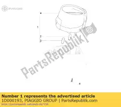 Qui puoi ordinare metro assy.combinazione da Piaggio Group , con numero parte 1D000193: