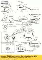 560540304, Kawasaki, marca, tampa da polia kawasaki vn voyager custom k classic e d b c f tourer a abs vulcan lt g vn1700 1700 , Novo