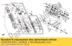 Ici, vous pouvez commander le pas de description disponible pour le moment auprès de Honda , avec le numéro de pièce 52401KZ4J01:
