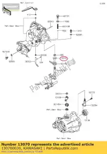 kawasaki 130700030 01 przewodnik - Dół