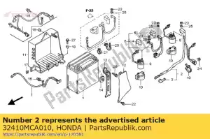 Honda 32410MCA010 cavo, motorino di avviamento - Il fondo