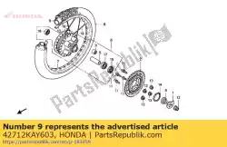Aquí puede pedir tubo, neumático pirelli de Honda , con el número de pieza 42712KAY603: