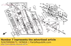 Aqui você pode pedir o nenhuma descrição disponível no momento em Honda , com o número da peça 52425MEB671: