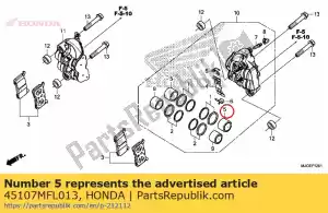 honda 45107MFL013 pistone (32) - Il fondo