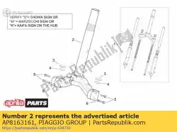 Here you can order the stem base from Piaggio Group, with part number AP8163161: