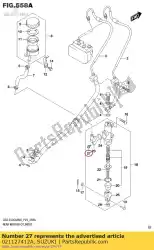 Here you can order the screw from Suzuki, with part number 021127412A: