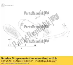 Qui puoi ordinare protezione da Piaggio Group , con numero parte B015128: