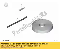 Here you can order the shrinking hose from BMW, with part number 61131379833: