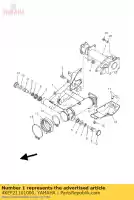 4XEF21101000, Yamaha, rear arm comp. yamaha yfm bear tracker x 250 24, New