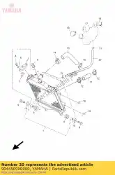 Ici, vous pouvez commander le tuyau auprès de Yamaha , avec le numéro de pièce 9044509X0000: