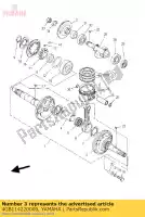 4GB114220000, Yamaha, crank 2 yamaha yfm yfmfw kodiak manual yfmf big bear pro yfmfp 400, New