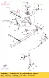 Here you can order the cylinder kit, mast from Yamaha, with part number B97F580700: